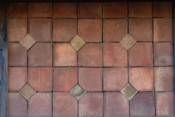 Colorful Fireplace Brick Background Photo, Boyabat Sinop, Turkiye (Turkey)