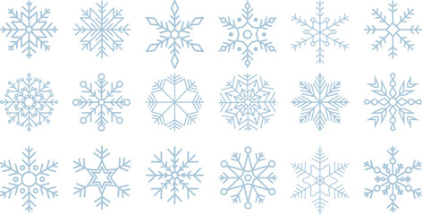 Snowflake set