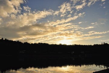 Obraz premium Sunset clouds