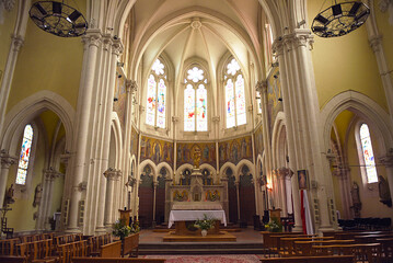 Fototapeta na wymiar Valence d'Agen église Notre Dame