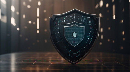 Cyber ​​security and data protection, internet network security, protect business and financial...