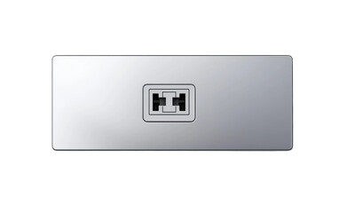 Front Panel USB Ports in Stunning Color on a Clear Surface or PNG Transparent Background.