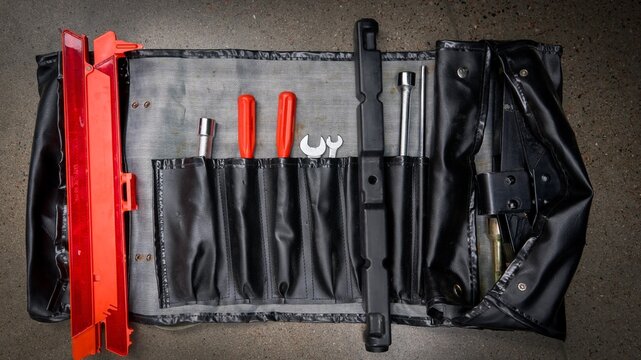 Tool kit for a car