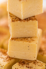 Christmas Eggnog fudge