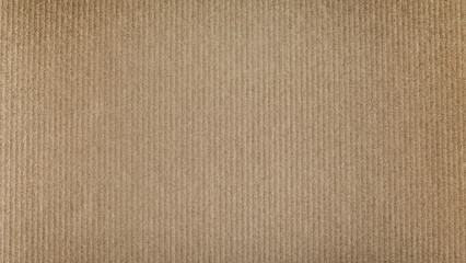 Paper texture of a brown sheet of cardboard, vignette.
