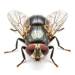 fly on a white background