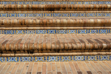 Treppenstufen Palast Spanien