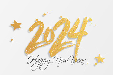 2024 - happy new year - best wishes 2024 background
