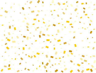 Luxury Gold Rectangular Confetti