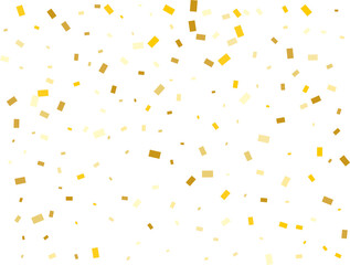 Luxury Gold Rectangular Confetti