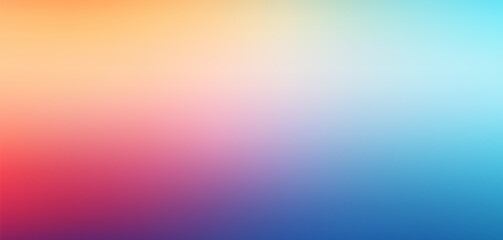 Blue, purple, yellow gradient. Soft pastel color gradient. Holographic blurred abstract vector background.