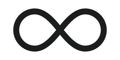 Infinity Marks or Mathematical Symbols - obrazy, fototapety, plakaty