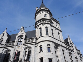 Fototapeta na wymiar Building view of Liège