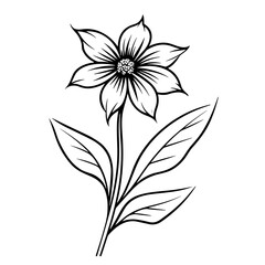 line drawing, line art png, line art prints, spring clipart, line art rose, rose clipart, floral svg, flower png, wildflower svg, flower clipart, bouquet svg, tattoo svg, line art, svg files, svg file