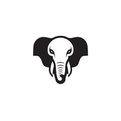 Elephant in cartoon, doodle style. 2d vector illustration in logo, icon style. AI Generative
