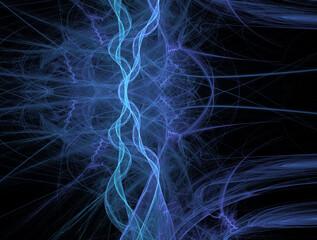 Imaginatory fractal abstract background Image