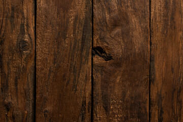 Old wooden background. Top view