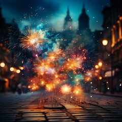 The setting off of fireworks is one of the most iconic New Year's Eve traditions.