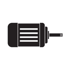 electric dynamo icon logo vector design template