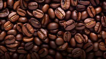 Fototapeta premium Coffee Beans Closeup 