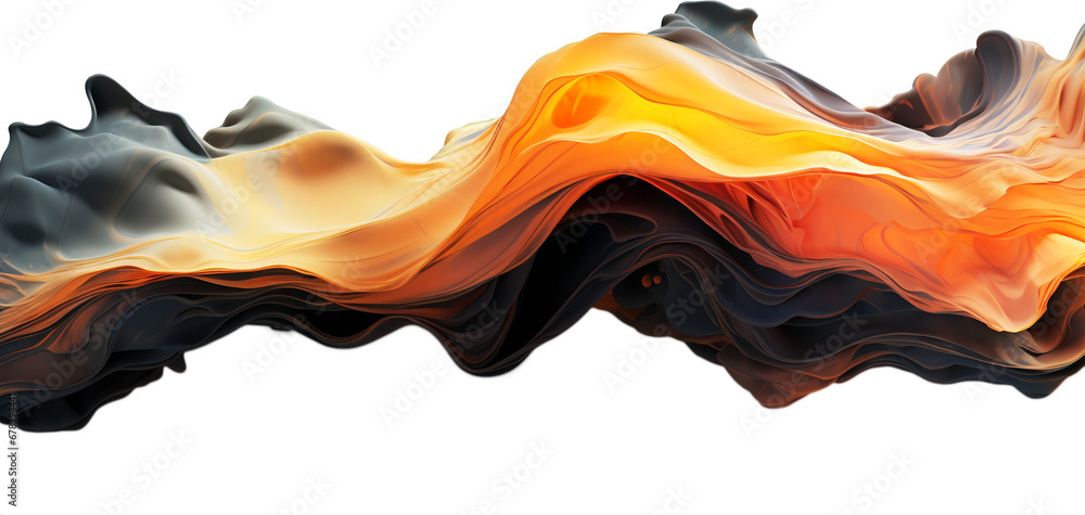 Aufkleber smooth gradient background for web development in the form of mixing multi-colored paints,generated 
