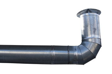 Ventilation pipe isolated