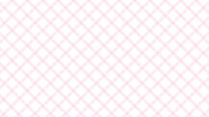 Diagonal pink checkered in the white background