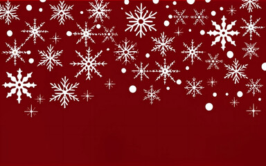  background with snowflakes for christmas or new year