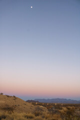 Moon and Sunset