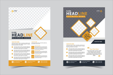 Brochure template layout design. Corporate business annual report, catalog, magazine, flyer mockup. Creative modern bright concept Gary color 

