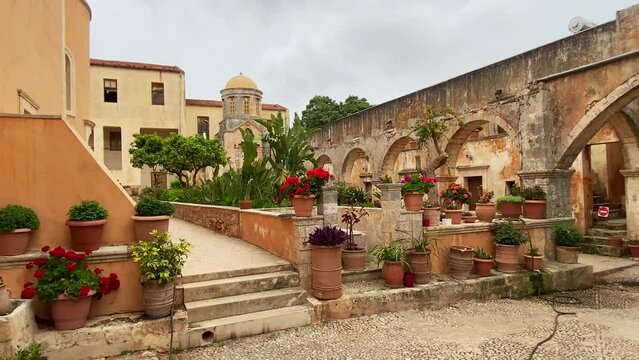 Kloster der heiligen Dreifaltigkeit, Insel Kreta, Griechenland 