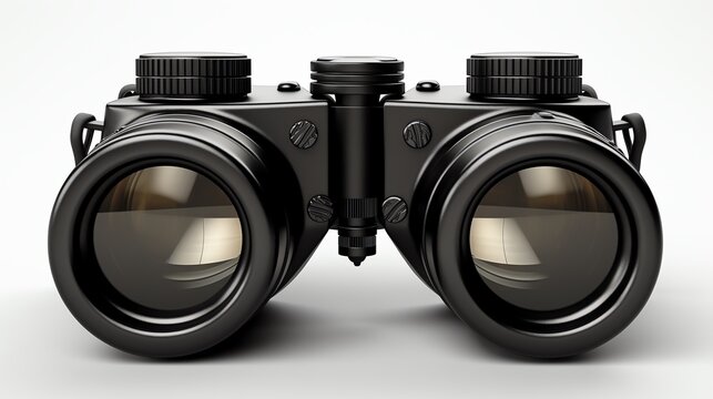 a black binoculars with large lenses