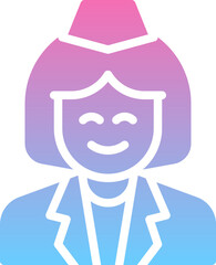 Stewardess Icon