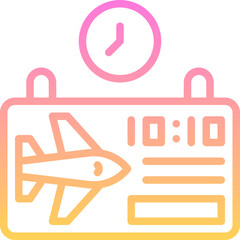 Flight Time Icon