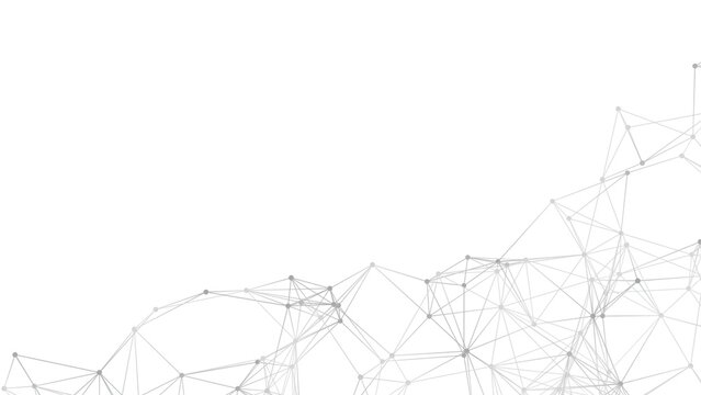 Abstract geometric background. Plexus mesh backdrop illustration.