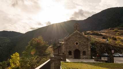 church in the mountain - 678412638