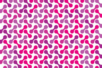 Chromatic Geometry: Seamless Patterns for Bold Designs. Colorful Dumbell Pattern Background.