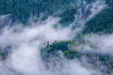 Obraz premium waterfall in the mountains