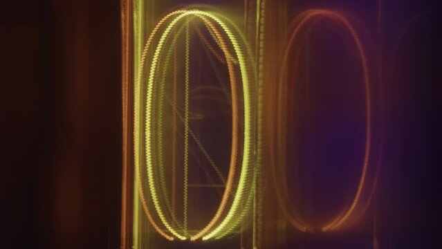 Nixie Tube Retro Electronic Clock Numbers, Cold Cathode Display, Glow Discharge