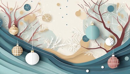 a Christmas background