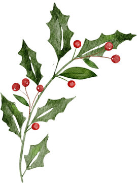 christmas, holiday, watercolor,cute, 