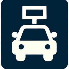 Obraz premium 교통픽토그램