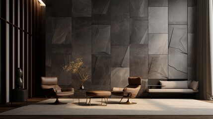 A high-quality image highlighting a stunning wall texture that exudes luxury and sophistication,...