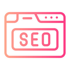 seo gradient icon