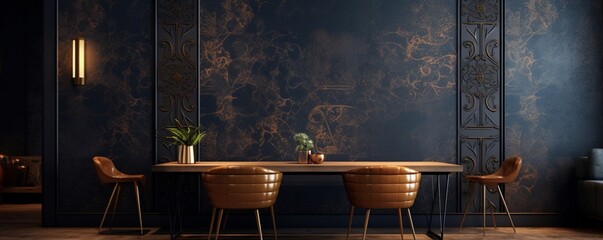 a luxurious wall texture with intricate patterns and rich textures, creating a visually captivating and high-quality surface.