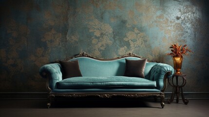 a luxurious wall texture with intricate details and a rich color palette, providing a sense of opulence and high-quality design.