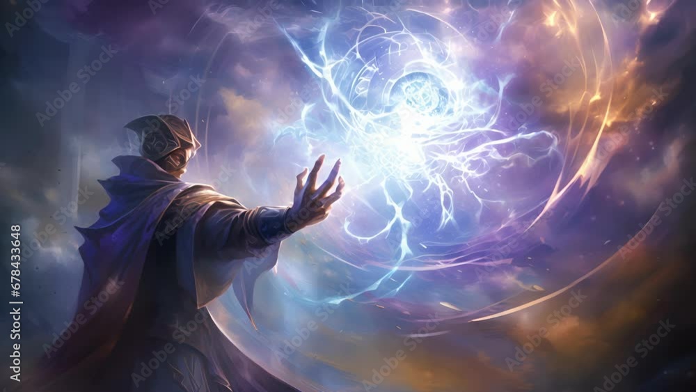Poster the air shimmered around the mage creating an ethereal barrier that warped and shifted in mesmerizin