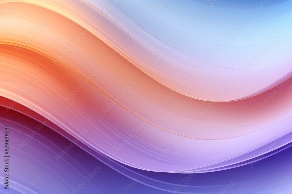 Poster pastel winter abstract lines background with soft gradient and textured effect for design projects