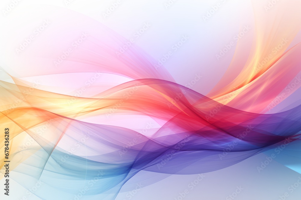 Poster pastel winter abstract lines background with intricate patterns for design inspiration
