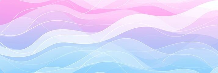 Fototapeta premium Abstract winter pastel lines background with soft ethereal colors for a serene and tranquil ambiance